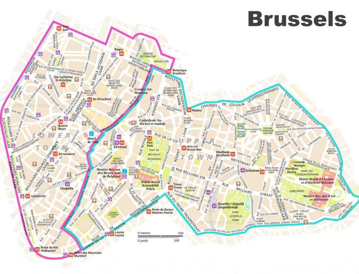 Bruksela mapę w formacie PDF