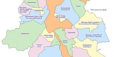 Bruksela gmin mapie